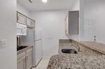 Kitchen with granite countertop5